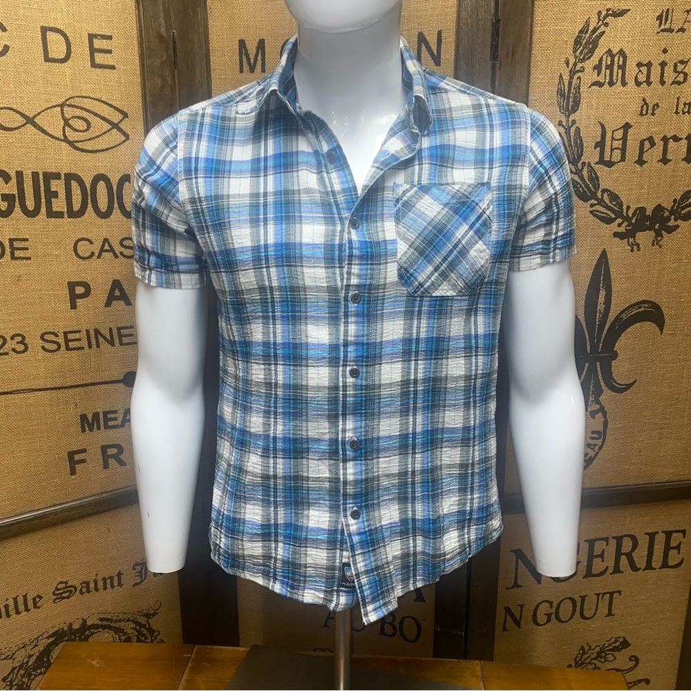 Kuhl Short Sleeve Button Up Shirt, S